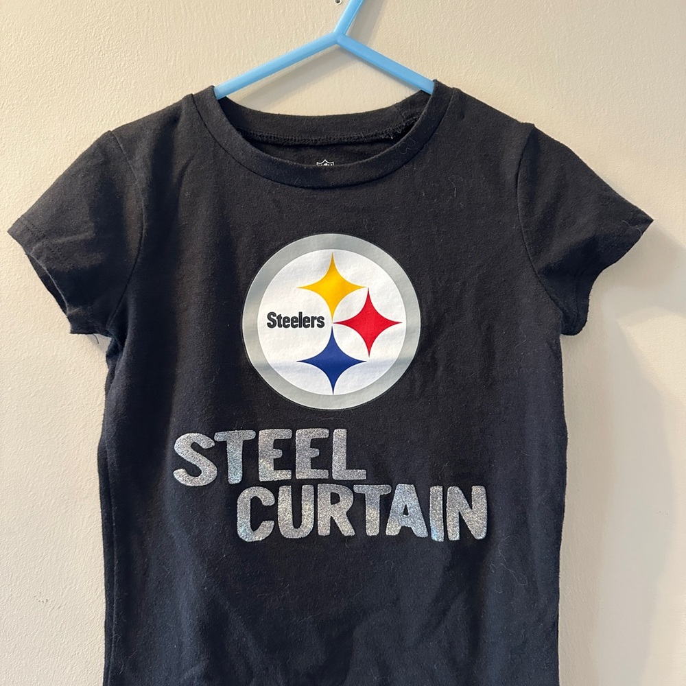 NFL Pittsburgh Steelers Black Short Sleeve Tee